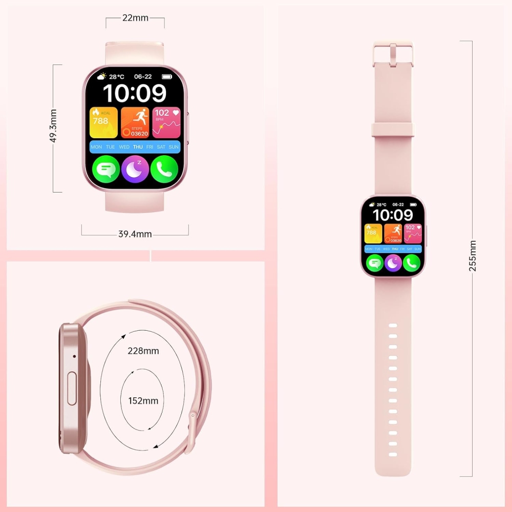 Годинник Oukitel (BT103 pink) на малюнкі №2