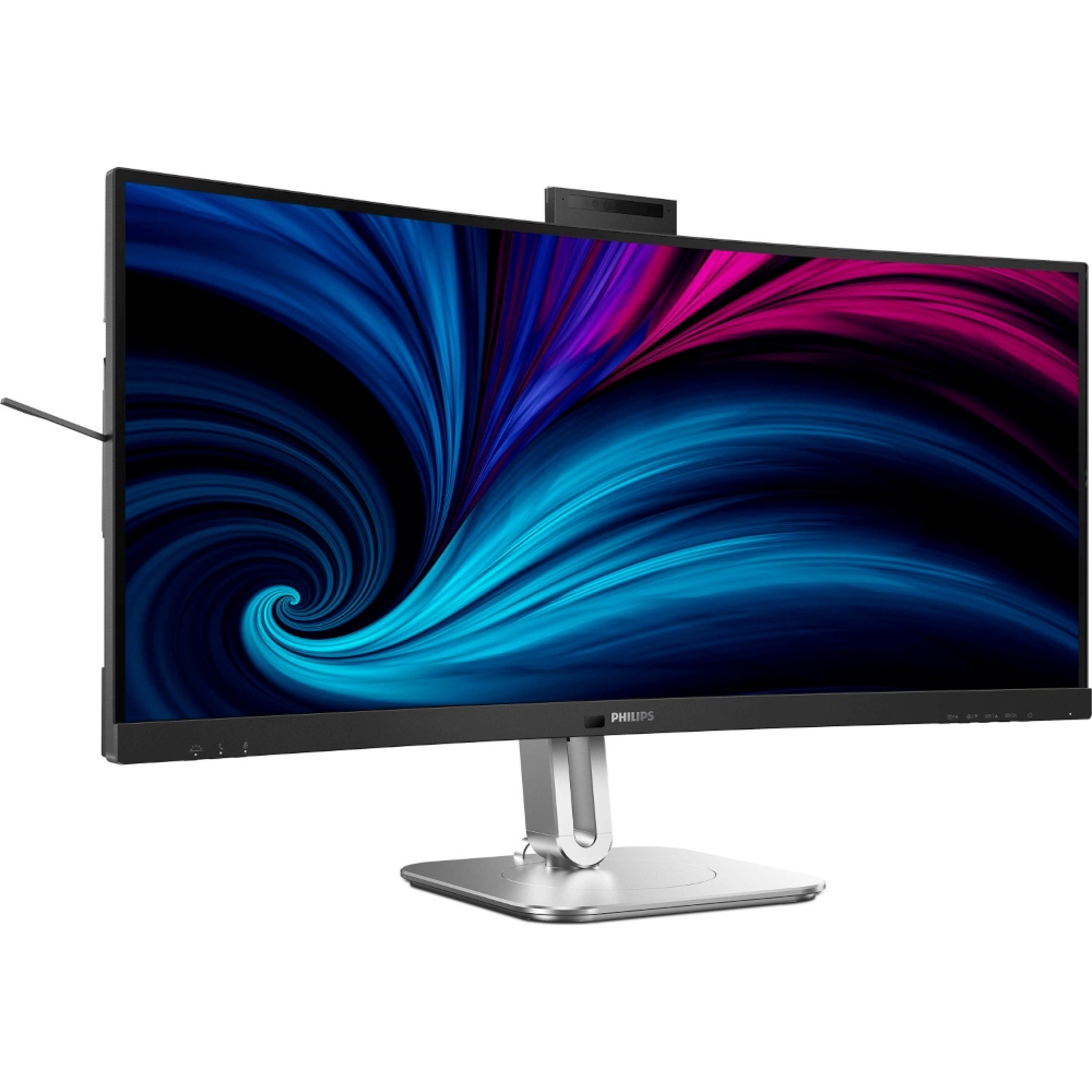 TFT 34 Philips 34B2U6603CH, WQHD, VA, 120Гц, вигн, 2xHDMI, DP, USB-C,RJ-45,USB-hub,HAS,сіро-ср. (34B2U6603CH/00) сріблястий з сірим на малюнкі №2