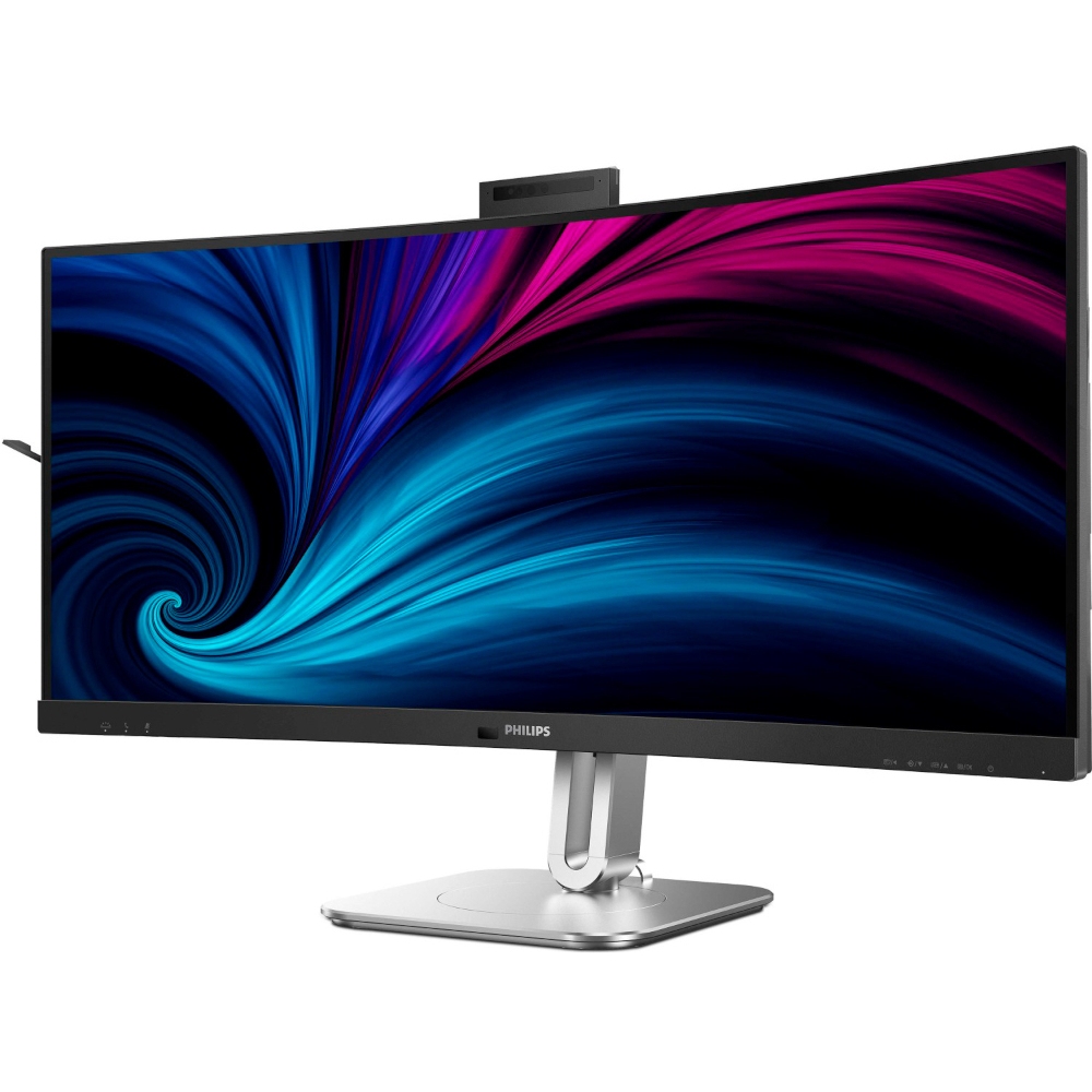 TFT 34 Philips 34B2U6603CH, WQHD, VA, 120Гц, вигн, 2xHDMI, DP, USB-C,RJ-45,USB-hub,HAS,сіро-ср. (34B2U6603CH/00) сріблястий з сірим на малюнкі №3