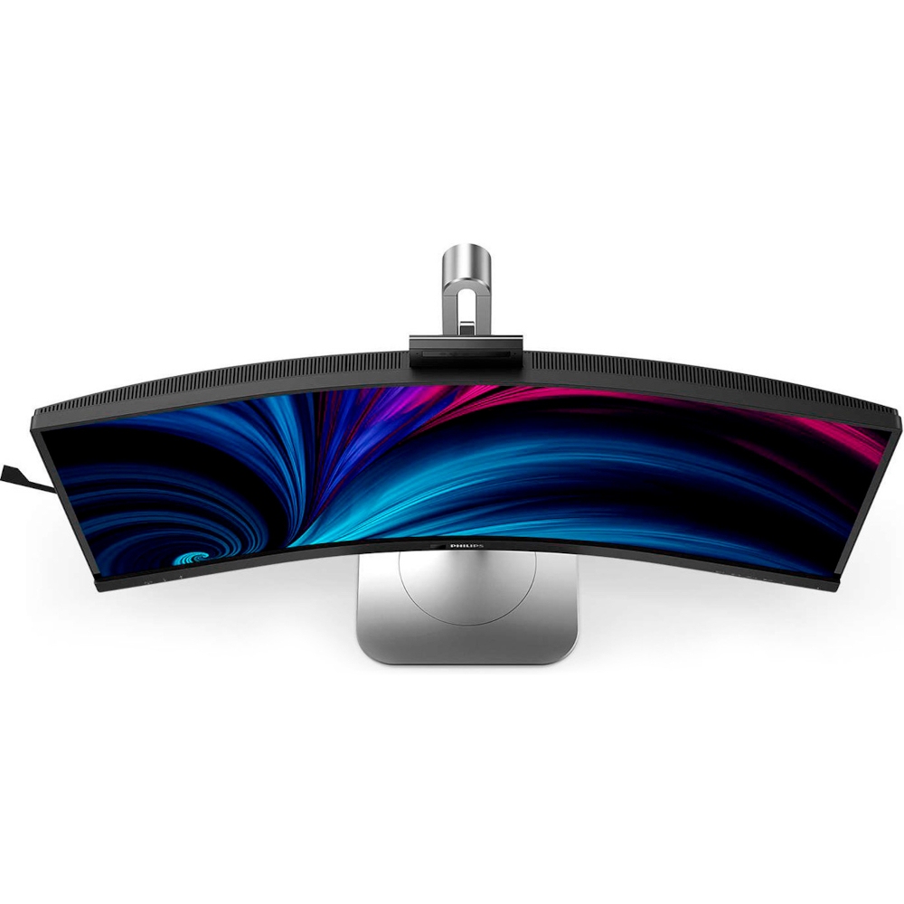 TFT 34 Philips 34B2U6603CH, WQHD, VA, 120Гц, вигн, 2xHDMI, DP, USB-C,RJ-45,USB-hub,HAS,сіро-ср. (34B2U6603CH/00) сріблястий з сірим на малюнкі №7