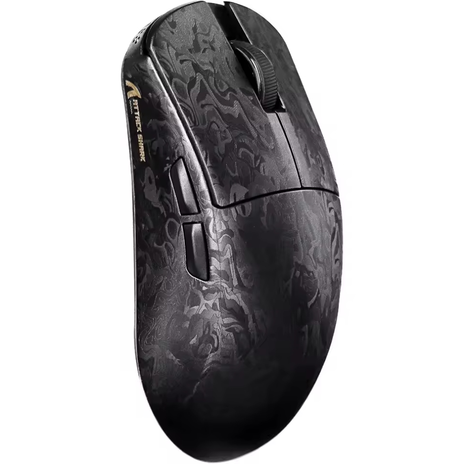 Мишка Attack Shark R11 Ultra, Wireless/Bluetooth, 42000dpi, (PAW3950MAX), 6кн, Ink Blade (R11ULTRAIB_AS) Чорний на малюнкі №3