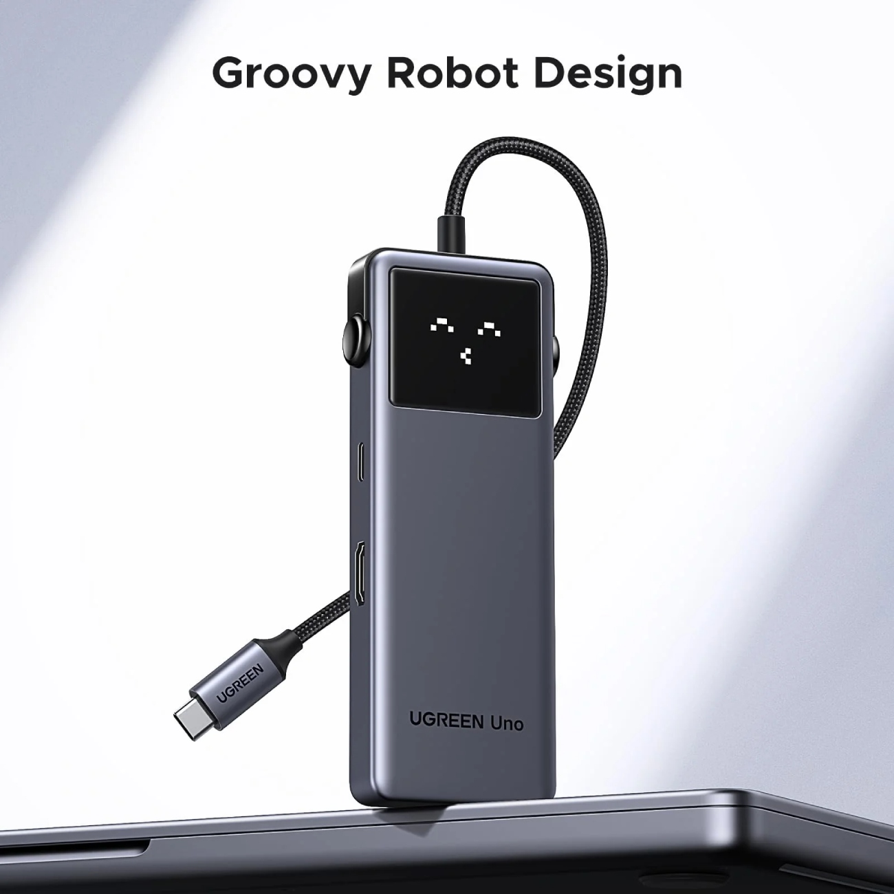 Док-станція USB3.2 Type-C -- HDMI 4K60Hz/2xUSB-А 3.2/2xUSB-C 3.2/PD 100W 6-in-1 CM888 Ugreen (35998) на малюнкі №4