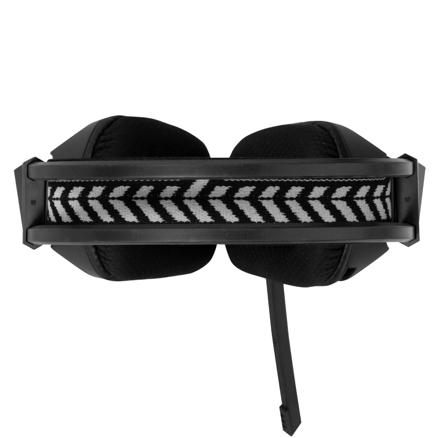 Ігрова гарнітура XTRIKE ME GH-712, USB+3.5мм, RGB, кабель 2м, чорна (GH-712) Чорний на малюнкі №4