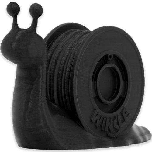 Пластик (Filament) WINKLE PLA HD 1кг, 1.75мм (PHD01000175NEGAZAWNK) Чорний на малюнкі №3