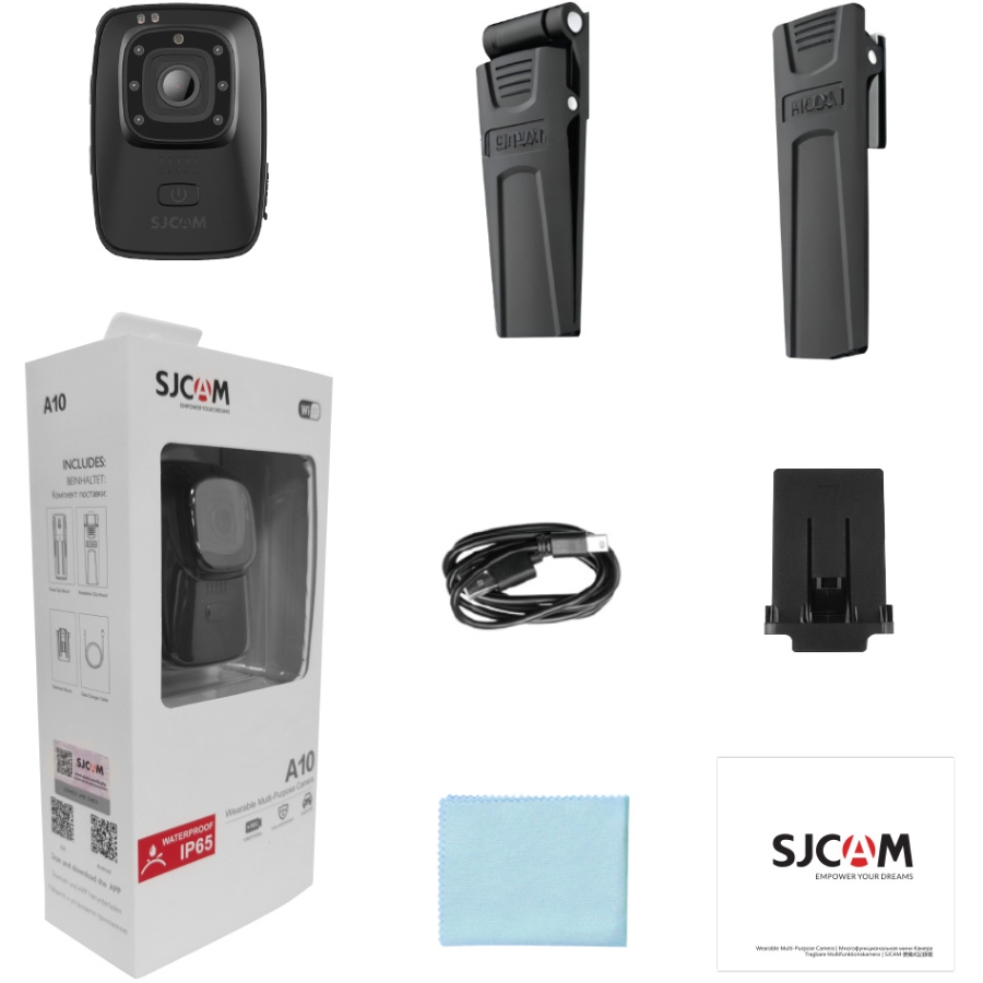 Екшн-камера нагрудна SJCAM A10 (6972476160066) на малюнкі №7