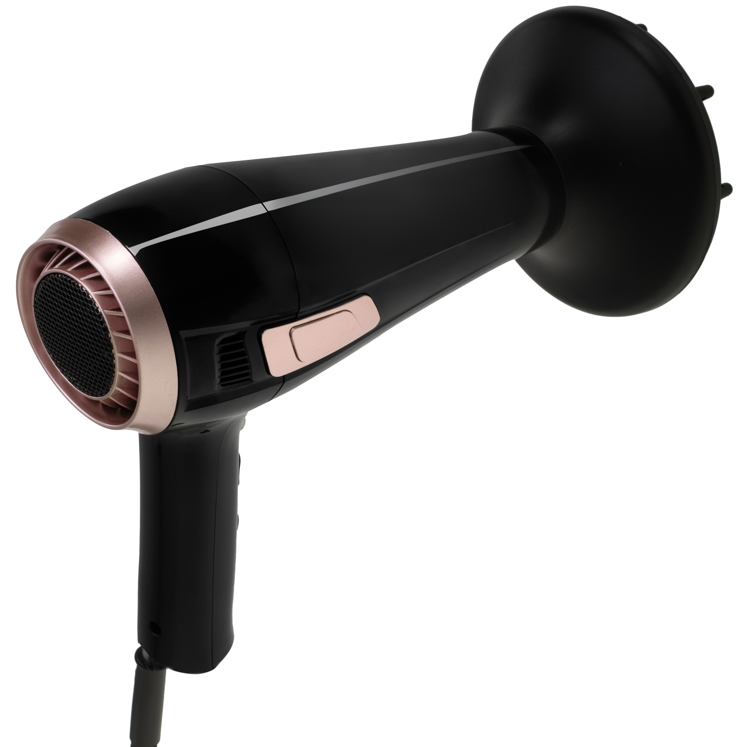 Фен Adler AD 2283 black 2400Вт/ 2 швидкості/ хол.обдув/ темп.режимів-3/ ахист від перегріву (AD2283B) Чорний на малюнкі №8