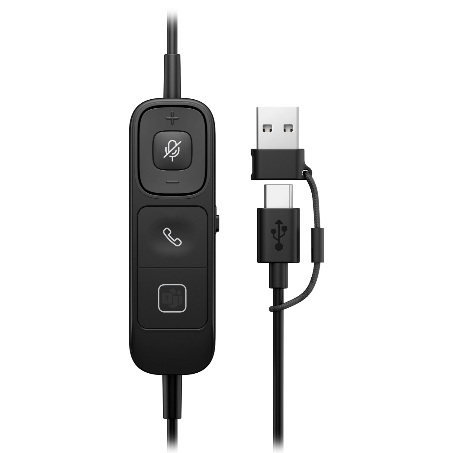 Гарнітура HP Poly Mission 825 Stereo USB-C/A (C01FCAA) Чорний на малюнкі №7