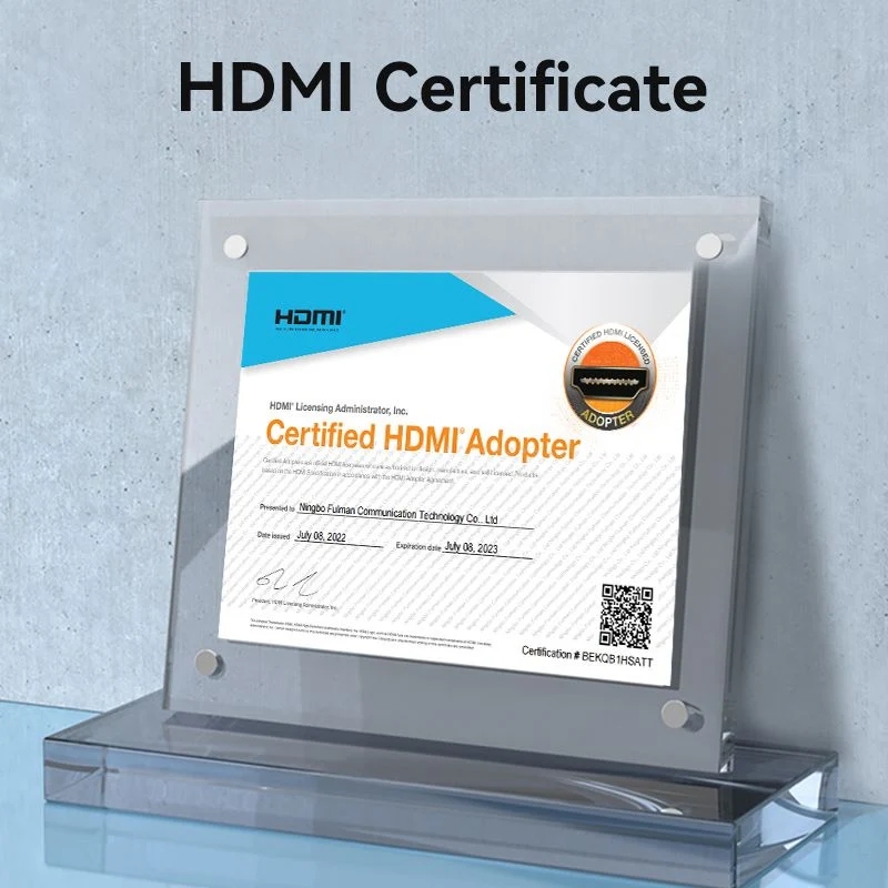 Кабель продовжувач HDMI M - F V2.0, 0.5м 4K 60Гц PVC, Vention (AHCBD) на малюнкі №7