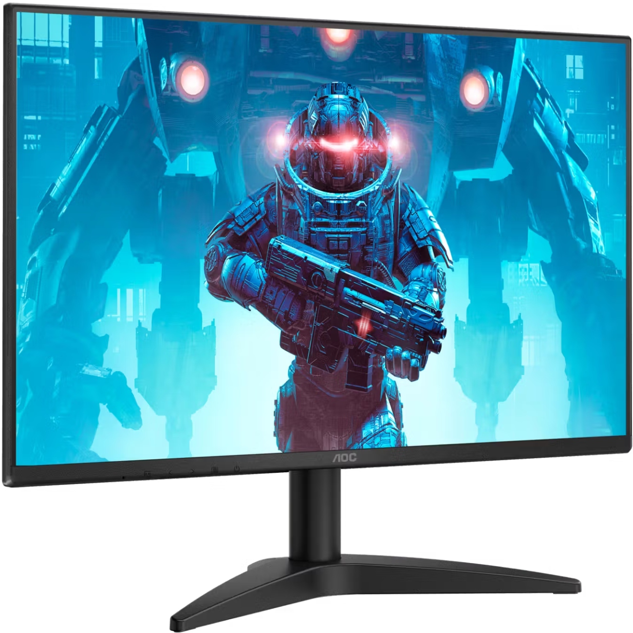 TFT 23.8 AOC 24B36X, IPS, 144Гц, 0,5мс, HDMI, DP (24B36X) Чорний на малюнкі №2