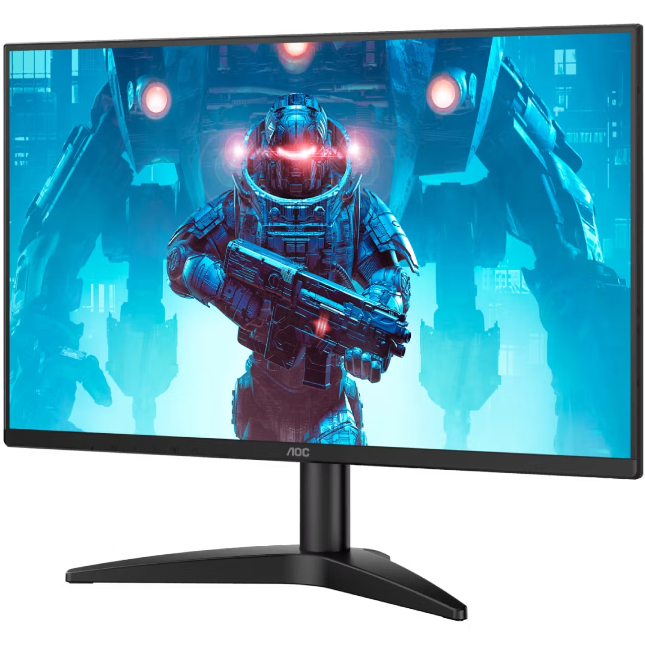 TFT 23.8 AOC 24B36X, IPS, 144Гц, 0,5мс, HDMI, DP (24B36X) Чорний на малюнкі №3