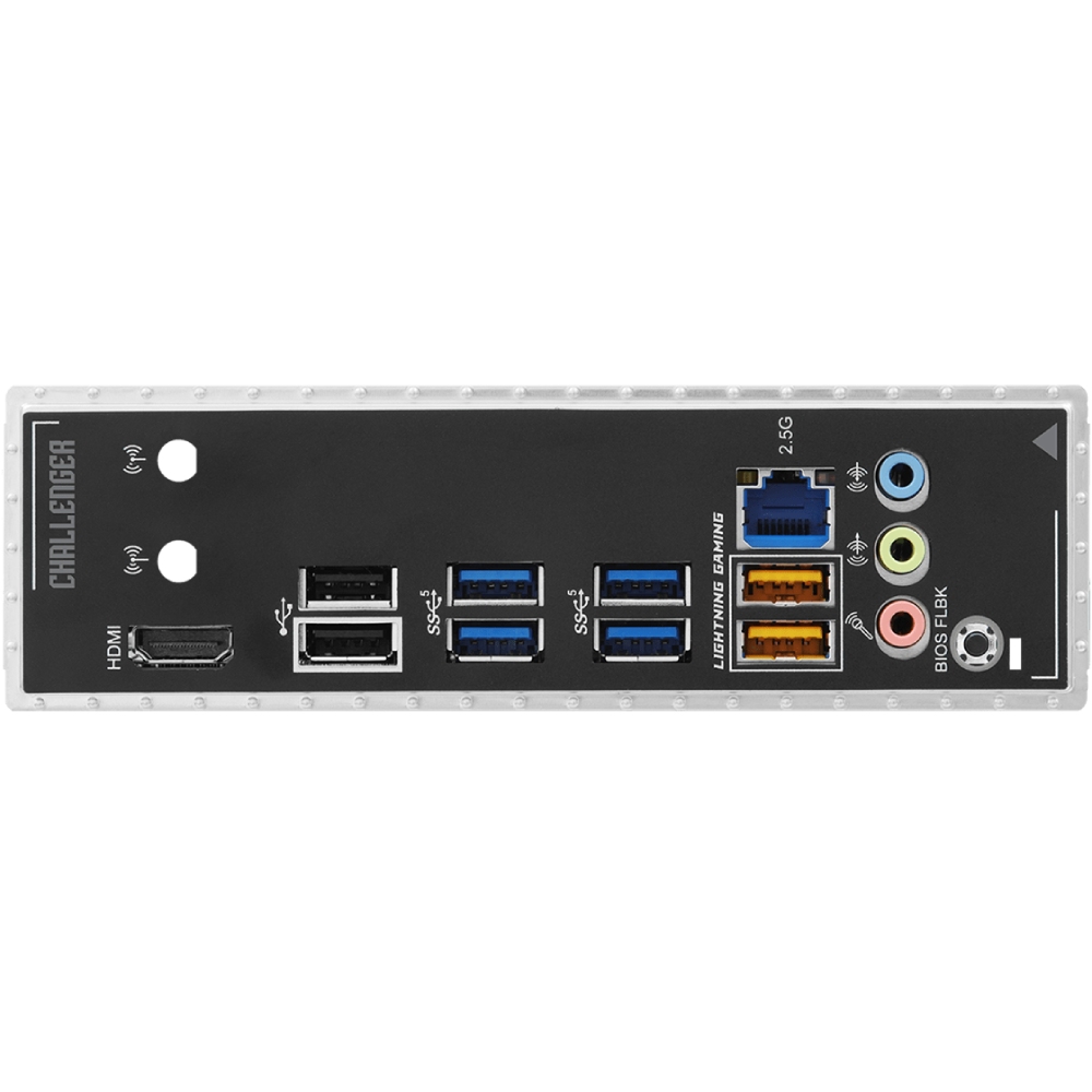 ASRock (AM5/B850, 4*DDR5, 2xPCIex16, HDMI/DP, 4xSATAІІІ,2xM.2, 2.5GLan, mATX) (B850M CHALLENGER) на малюнкі №4