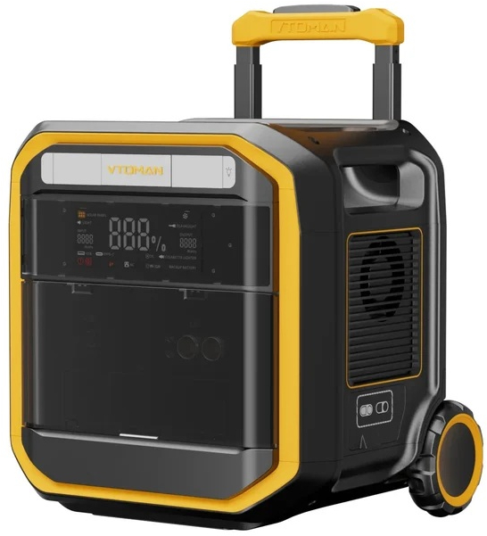 Зарядна станція Vtoman FlashSpeed Pro 3600 (3096 Вт/г) + Extra Battery 2816 Вт/год LiFePo4 (FlashSpeedPro3600+Battery) на малюнкі №2