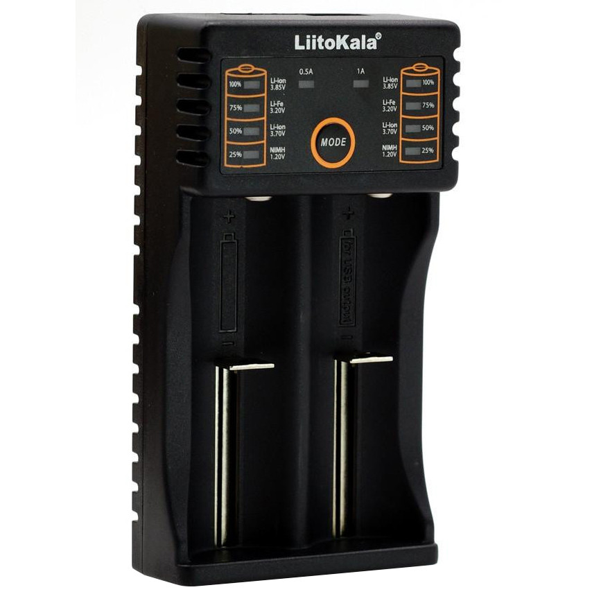 Зарядний пристрій LiitoKala Lii-202, 2x(Lion/NiMH/NiCd), Power Bank function (Lii-202) на малюнкі №1