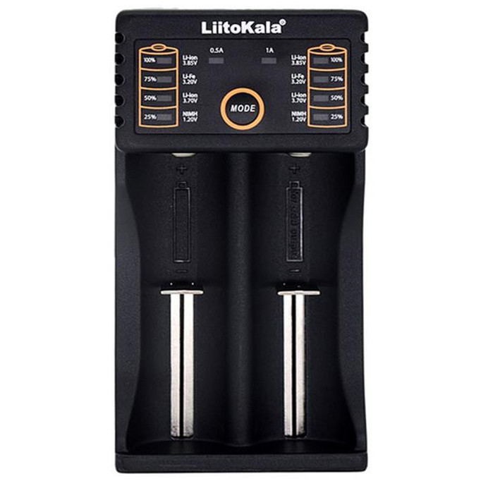 Зарядний пристрій LiitoKala Lii-202, 2x(Lion/NiMH/NiCd), Power Bank function (Lii-202) на малюнкі №2