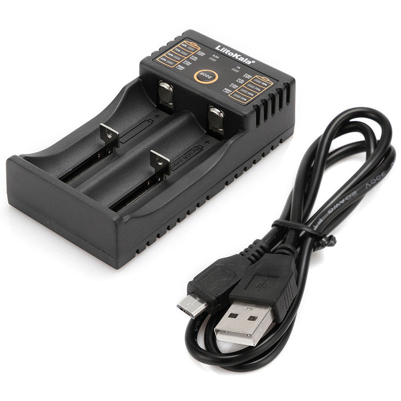 Зарядний пристрій LiitoKala Lii-202, 2x(Lion/NiMH/NiCd), Power Bank function (Lii-202) на малюнкі №4