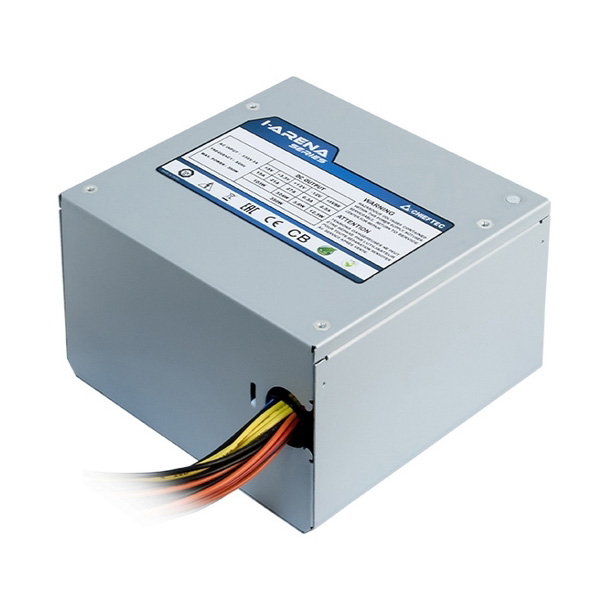 БЖ 700W Chieftec i-ARENA GPC-700S, 120 mm, 80%, bulk (GPC-700S) на малюнкі №2