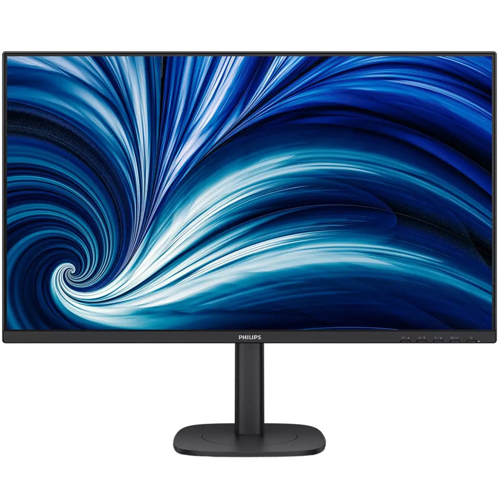 TFT 27 Philips 27B2U3601, QHD, IPS, 120Гц, HDMI, DP, USB-C, RJ-45, USB-hub, HAS,Pivot, кол. (27B2U3601/00) Чорний на малюнкі №1