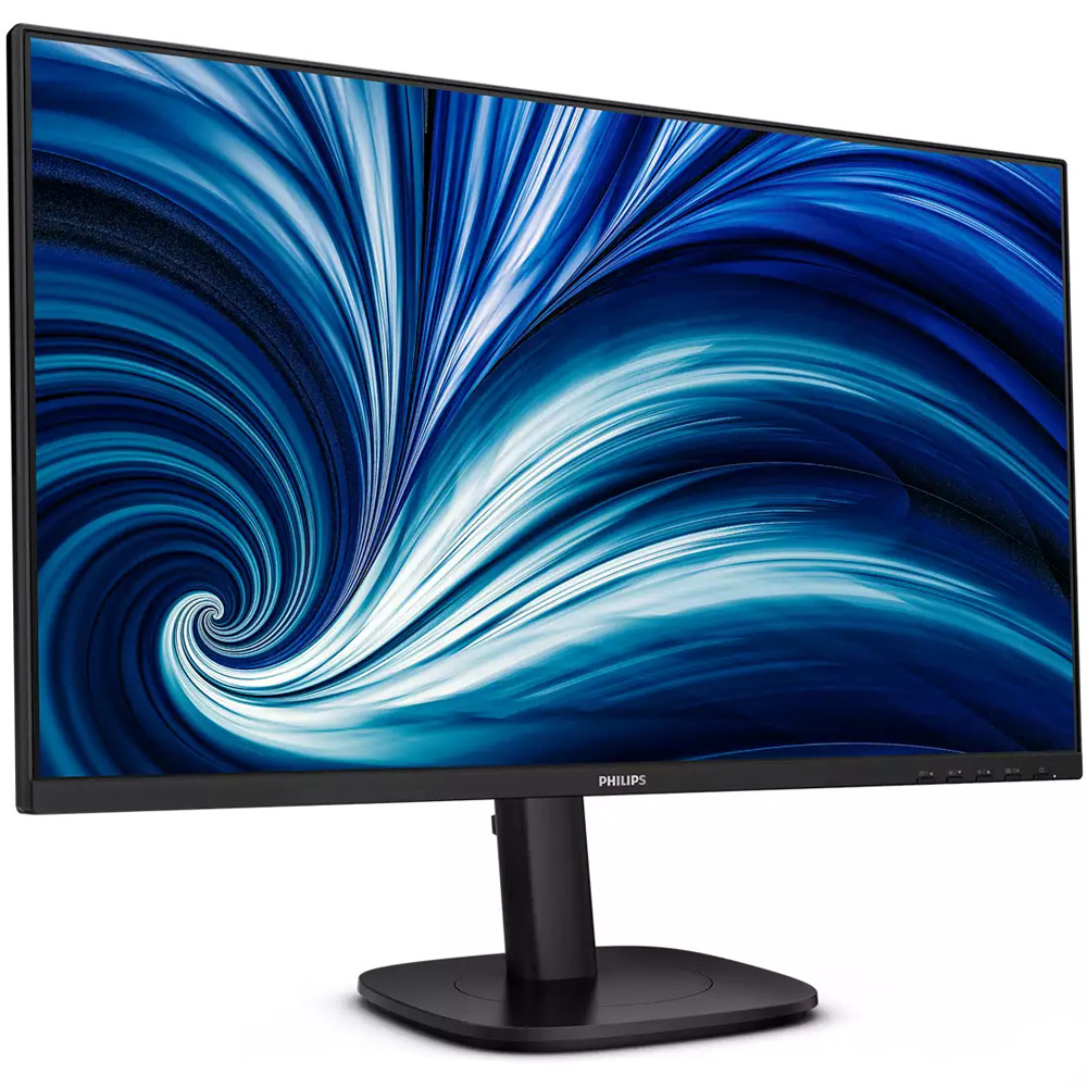 TFT 27 Philips 27B2U3601, QHD, IPS, 120Гц, HDMI, DP, USB-C, RJ-45, USB-hub, HAS,Pivot, кол. (27B2U3601/00) Чорний на малюнкі №2