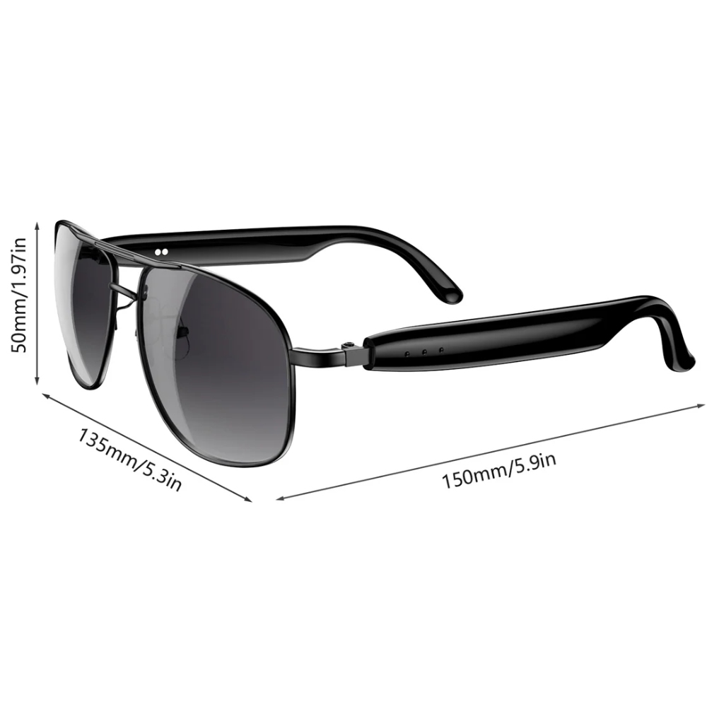 Смарт окуляри BlackView D1 Pro Black (6931548327202) на малюнкі №4
