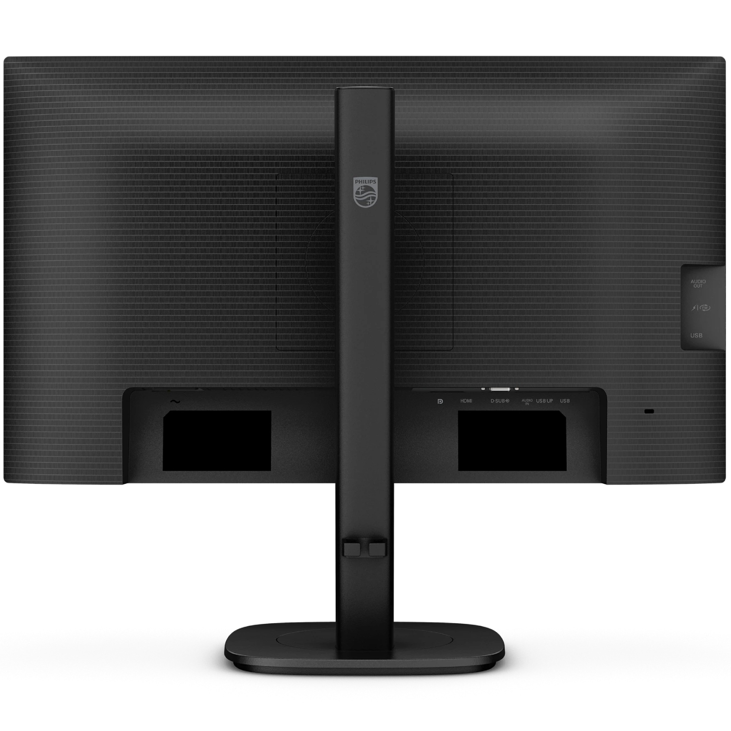 TFT 23.8 Philips 24B2N3200J, IPS, 120Гц, VGA, HDMI, DP, USB-hub, HAS, Pivot, колонки (24B2N3200J/00) Чорний на малюнкі №6