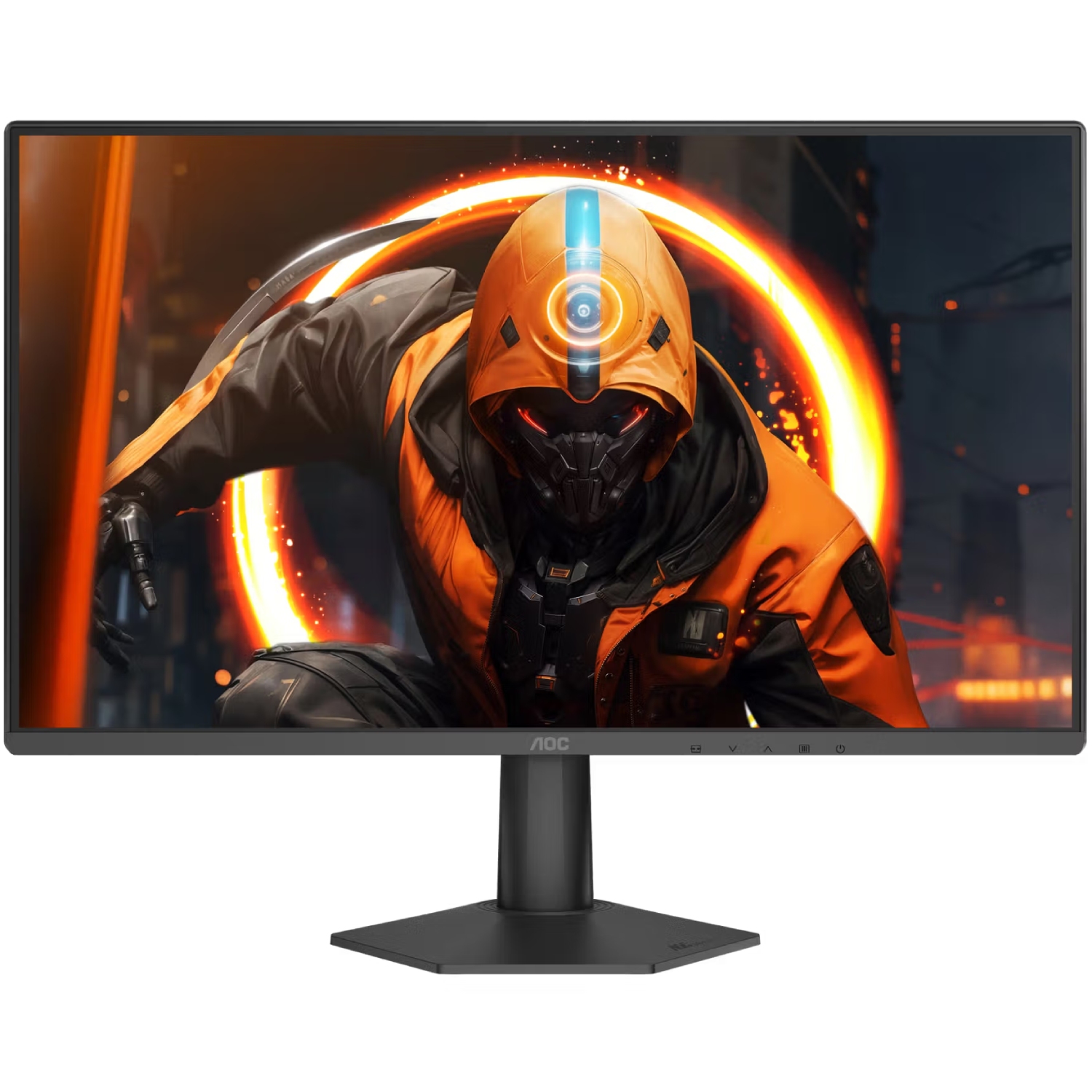 TFT 23.8 AOC 24G50F, IPS, 180Гц, 0,5мс, HDMI, DP, колонки (24G50F) Чорний на малюнкі №1