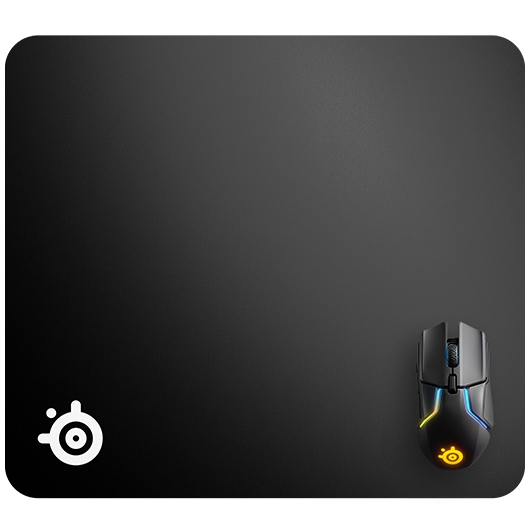 Ігрова поверхня SteelSeries QcK Large 450х400х2мм (63003) Чорний на малюнкі №3