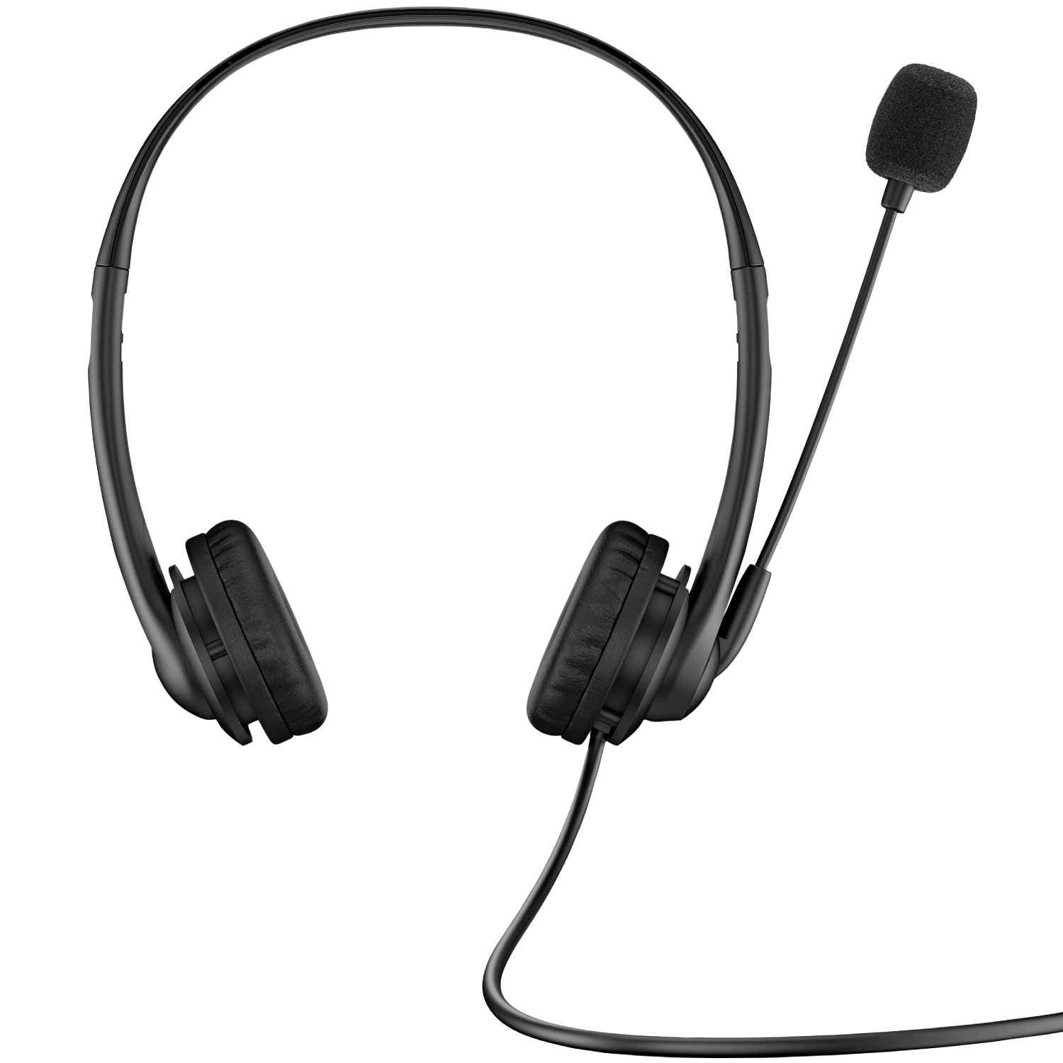 Гарнітура HP Stereo G2 USB, bulk чорна (428K6AA) Чорний на малюнкі №3