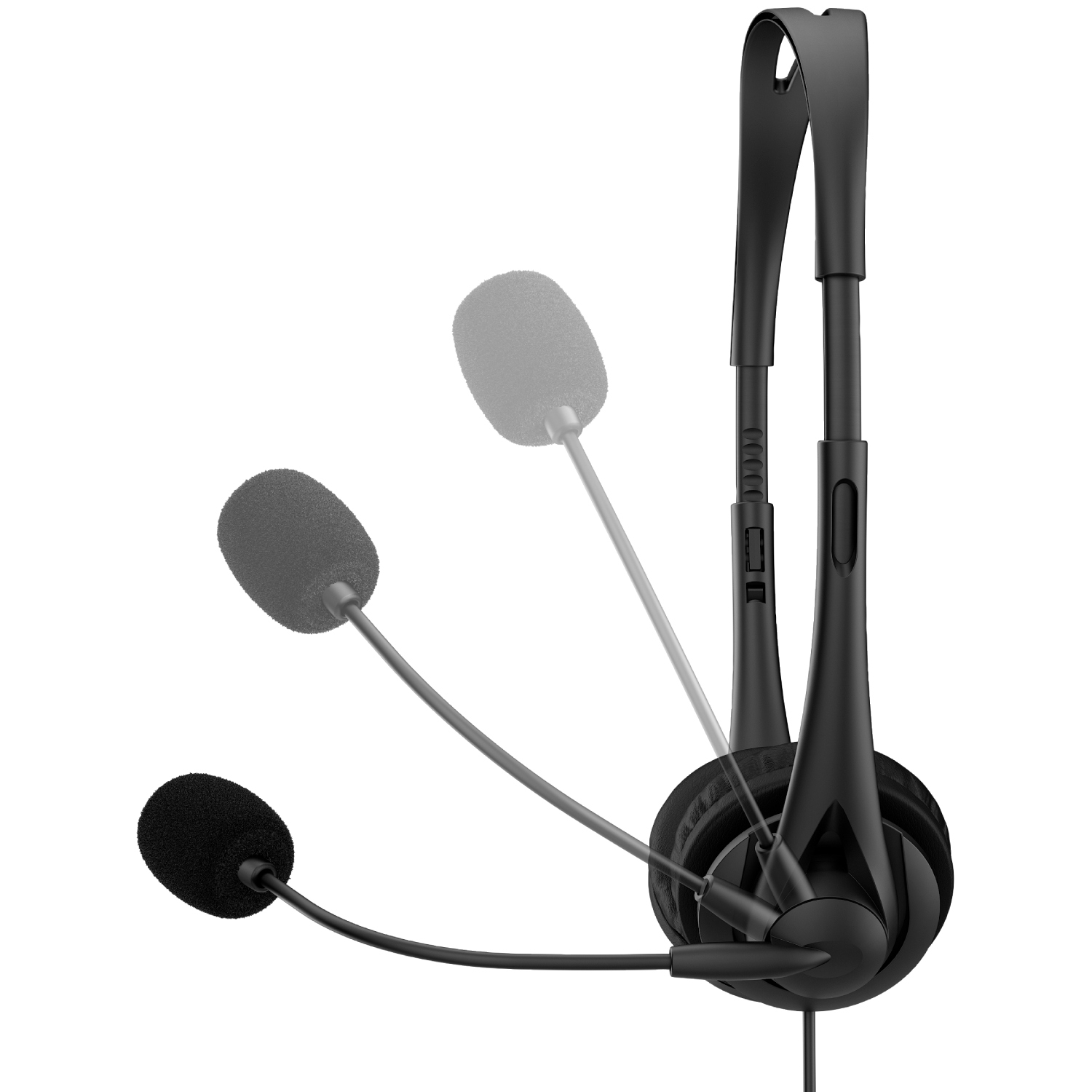 Гарнітура HP Stereo G2 USB, bulk чорна (428K6AA) Чорний на малюнкі №5