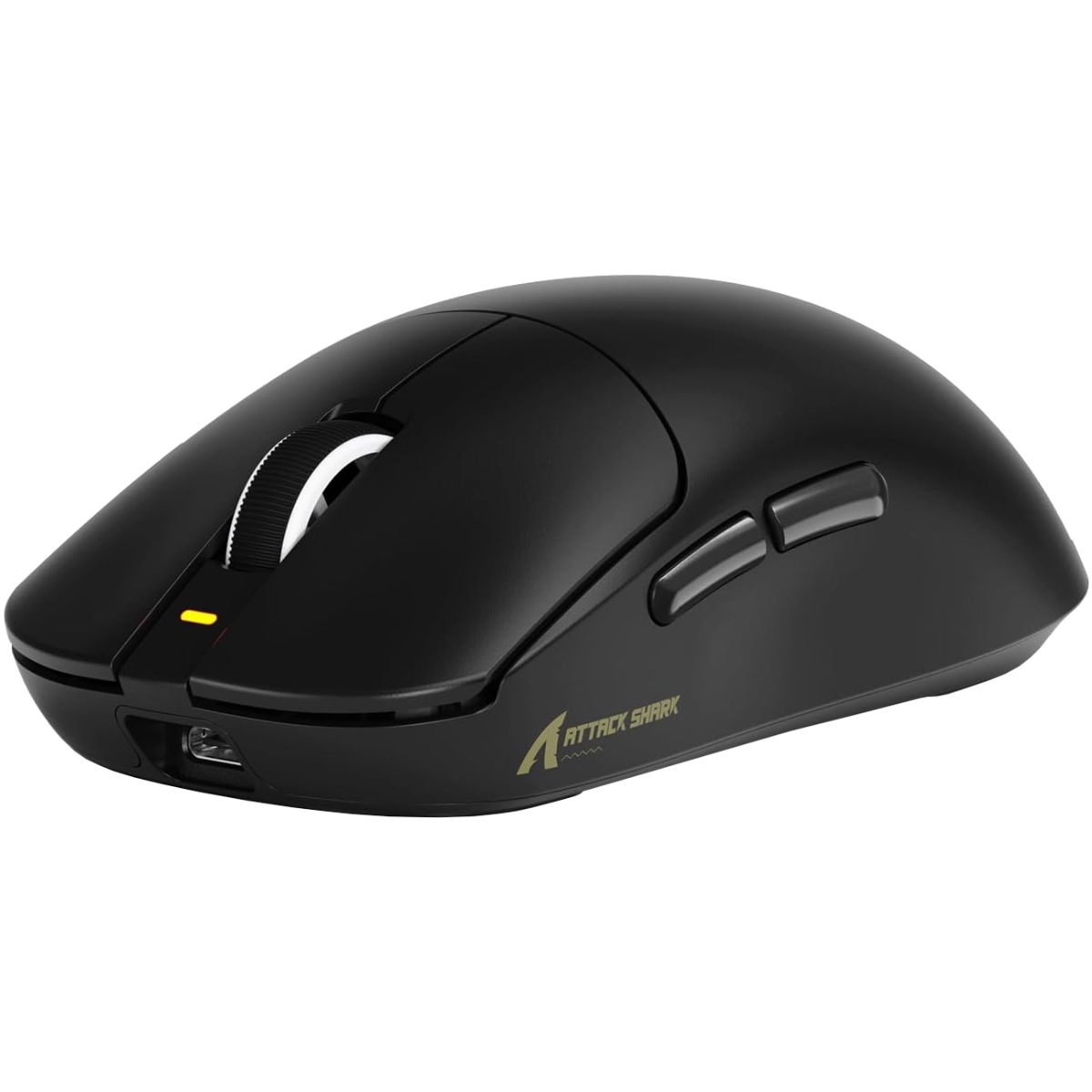 Мишка Attack Shark X8 ULTRA, Wireless/Bluetooth, 42000dpi. (PAW3950MAX), 6кн, Black (X8ULTRAB_AS) Чорний на малюнкі №2