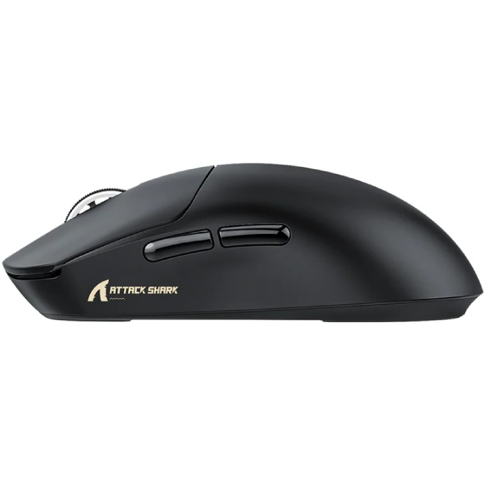Мишка Attack Shark X8 ULTRA, Wireless/Bluetooth, 42000dpi. (PAW3950MAX), 6кн, Black (X8ULTRAB_AS) Чорний на малюнкі №3
