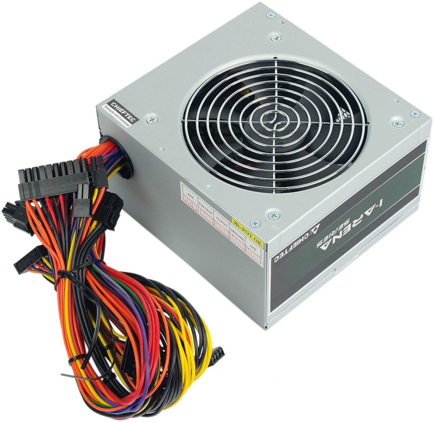 БЖ 500W Chieftec i-ARENA 120 mm, 85%, Bulk (GPA-500S8) на малюнкі №1