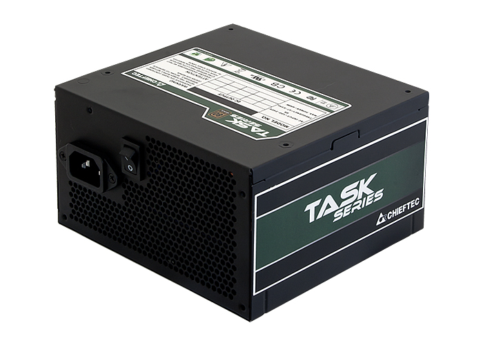 БЖ 500W Chieftec TASK TPS-500S-BULK, 120 mm, 80+ Bronze Bulk (TPS-500S-BULK) на малюнкі №1
