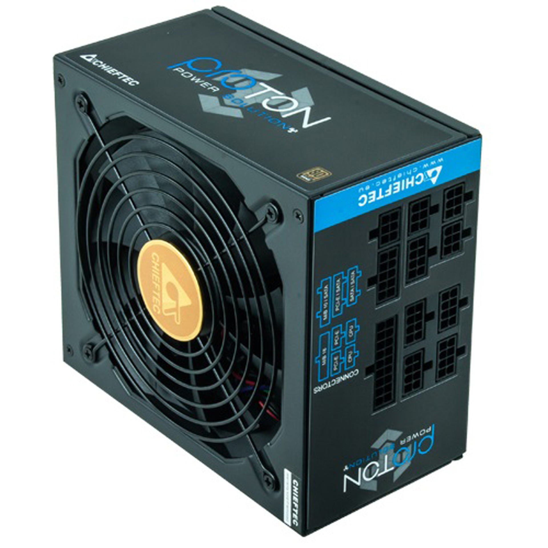 БЖ 850W Chieftec PROTON BDF-850C, 140mm Fan, Modular, 80+ Bronze Retail Box (BDF-850C) на малюнкі №1