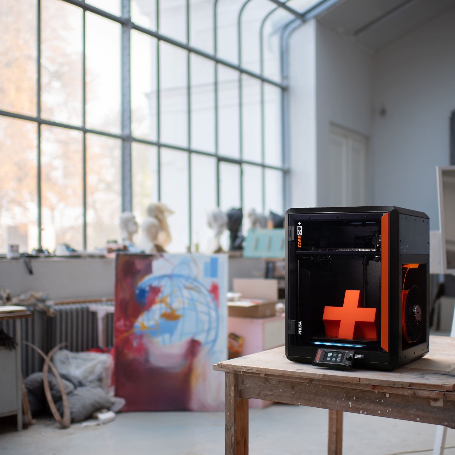 Принтер 3D Prusa CORE One+ KIT (FDM 1.75mm 250x220x270 mm USB Ethernet WiFi чорний) DIY kit (PR-15277) на малюнкі №7