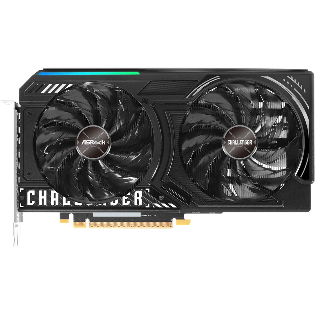 Intel Arc B570 ASRock Challenger 10GB OC, 10GB DDR6, 160 bit, PCI-E 4.0 x8 (B570 CL 10GO) на малюнкі №1