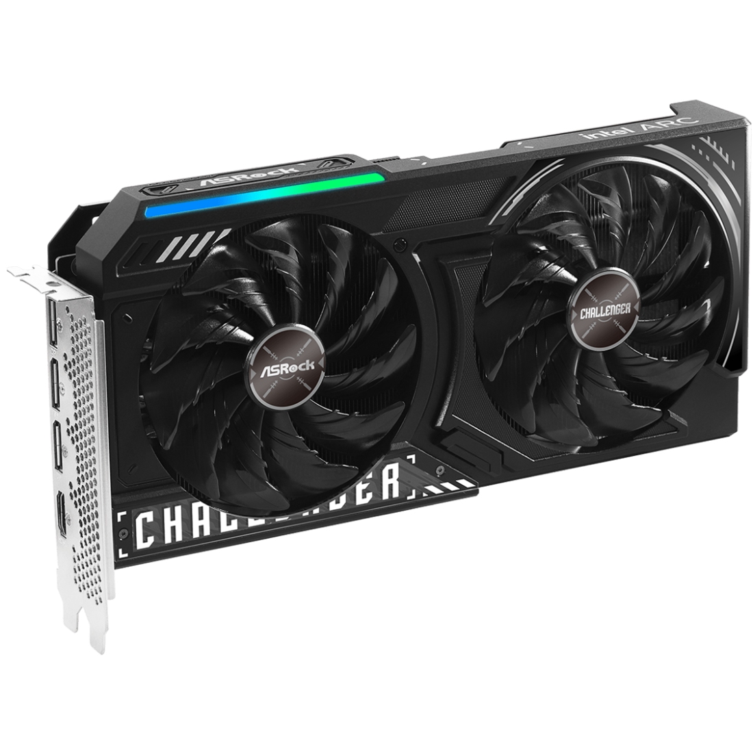 Intel Arc B570 ASRock Challenger 10GB OC, 10GB DDR6, 160 bit, PCI-E 4.0 x8 (B570 CL 10GO) на малюнкі №2