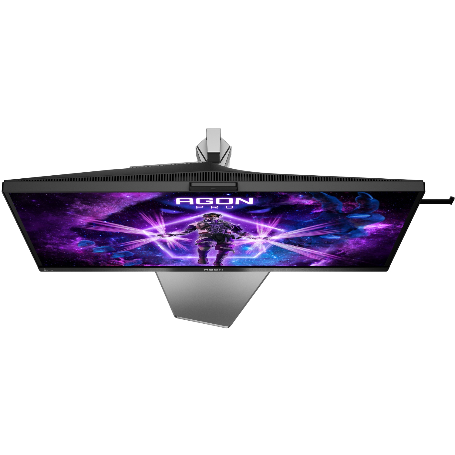 TFT 27 AOC AGON PRO AG276QSG2, QHD, Fast IPS, 360Гц, 0,3мс, 3xHDMI, DP, USB-hub, HAS, Pivot, чор.-с (AG276QSG2) чорний з сірим на малюнкі №9