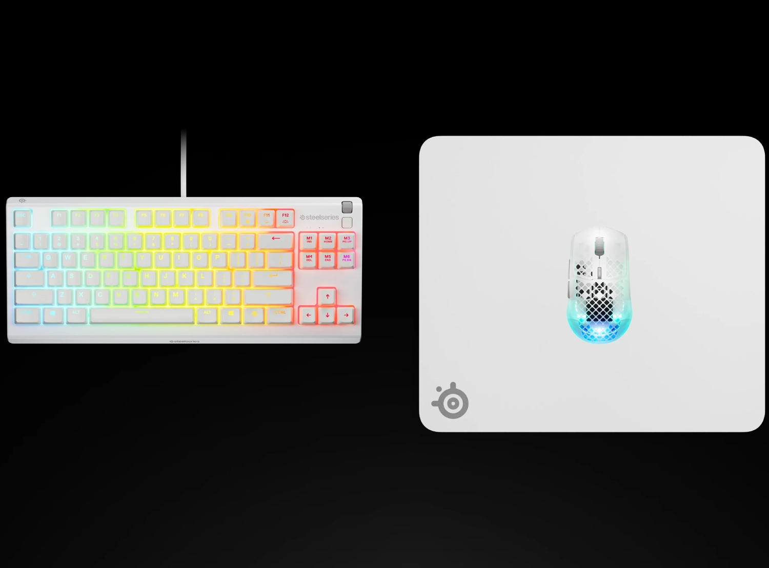 Ігрова поверхня SteelSeries QcK Heavy Large 450х400х6мм White (63480) Білий на малюнкі №3