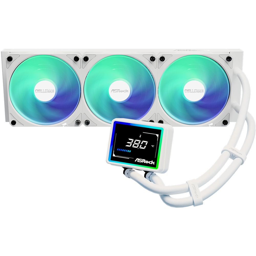 Система водяного охолодження ASRock Challenger White 360 Digital (Challenger White 360 Digi) на малюнкі №1