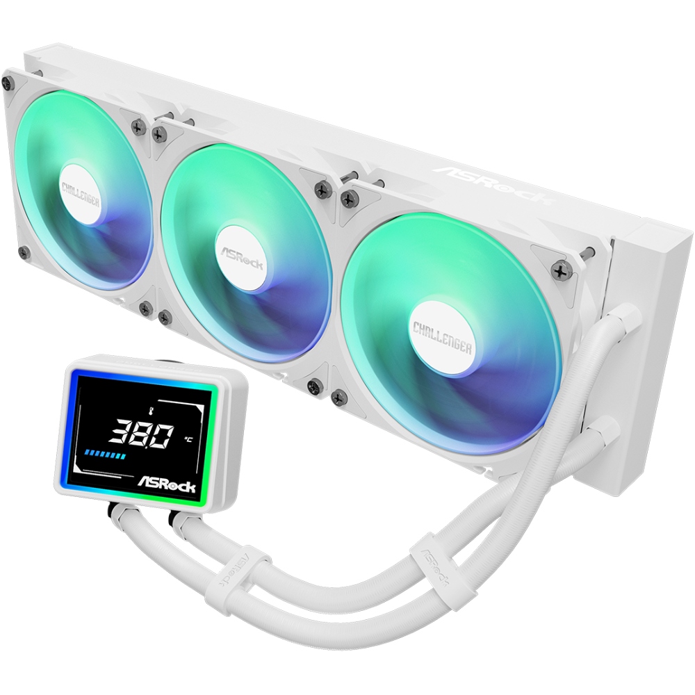 Система водяного охолодження ASRock Challenger White 360 Digital (Challenger White 360 Digi) на малюнкі №2