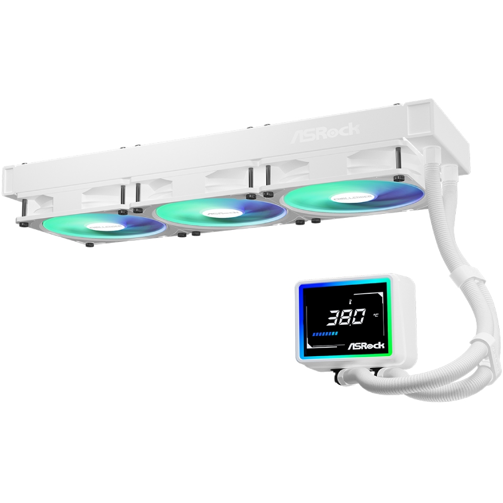 Система водяного охолодження ASRock Challenger White 360 Digital (Challenger White 360 Digi) на малюнкі №3