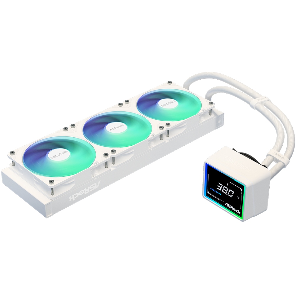 Система водяного охолодження ASRock Challenger White 360 Digital (Challenger White 360 Digi) на малюнкі №4
