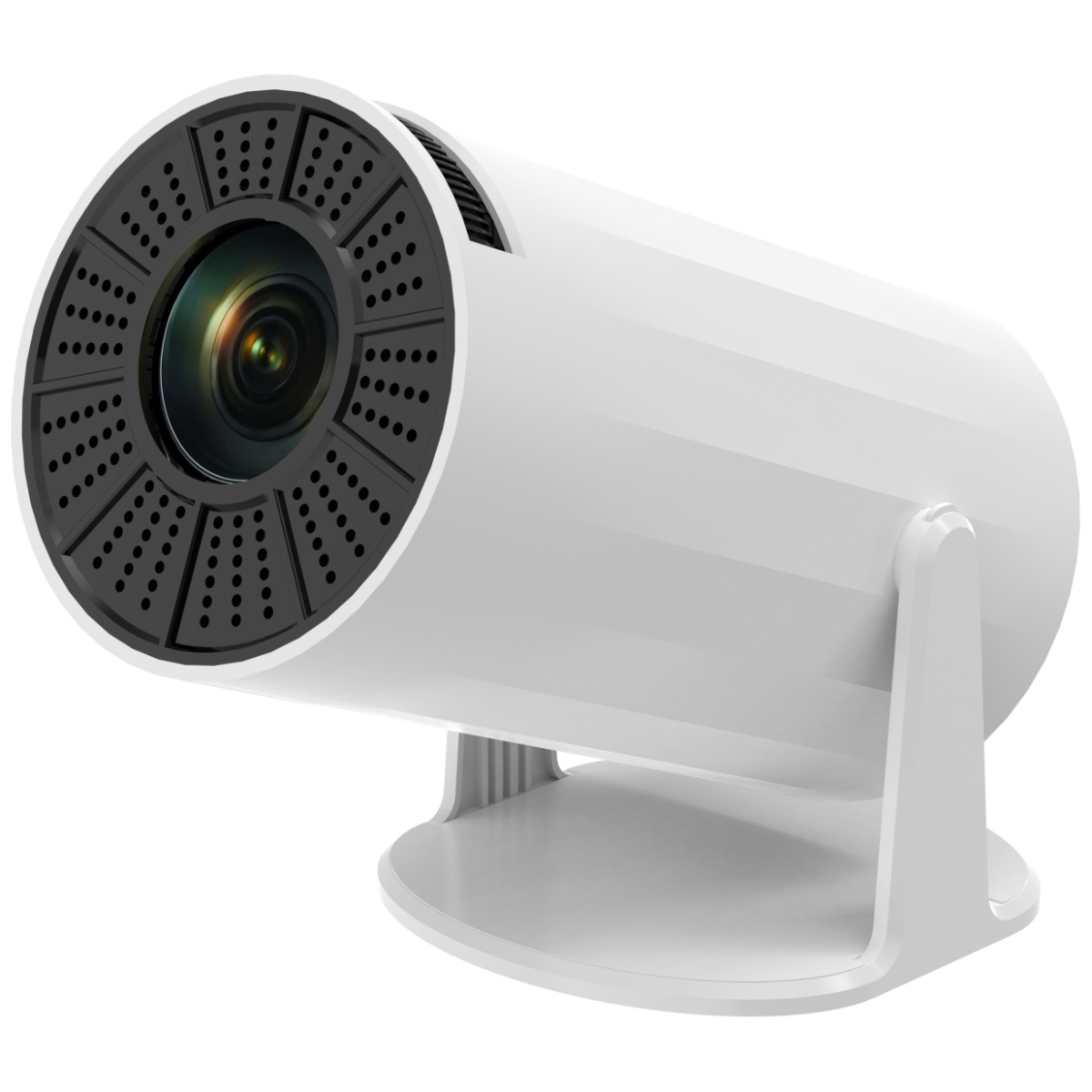 Проєктор H96 MAX X8 mini LED LCD HD 140AL 16:9 H713 1G/8G Android 11.0 HDMI WiFi BT білий (H96MAX_X8 mini) на малюнкі №1