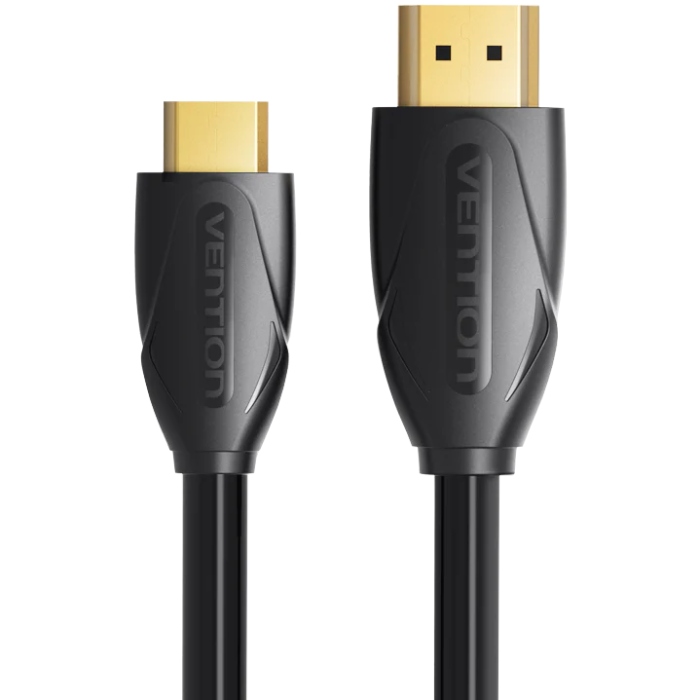 Кабель HDMI M - Mini M, 1.0 м, V2.0 4K 60Гц 18Gbps PVC Vention (VAA-D02-B100) на малюнкі №1