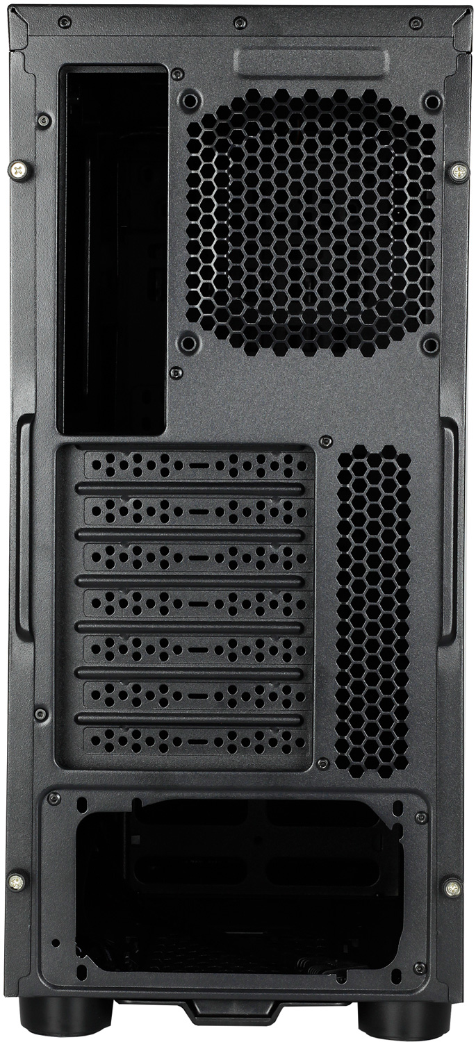 Корпус Chieftec HAWK ATX, без БЖ, Black (AL-02B-OP) Чорний на малюнкі №5