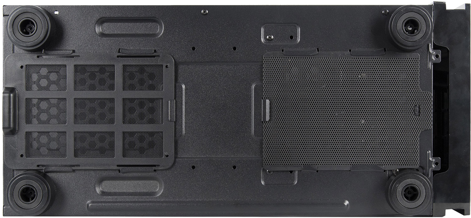 Корпус Chieftec HAWK ATX, без БЖ, Black (AL-02B-OP) Чорний на малюнкі №6