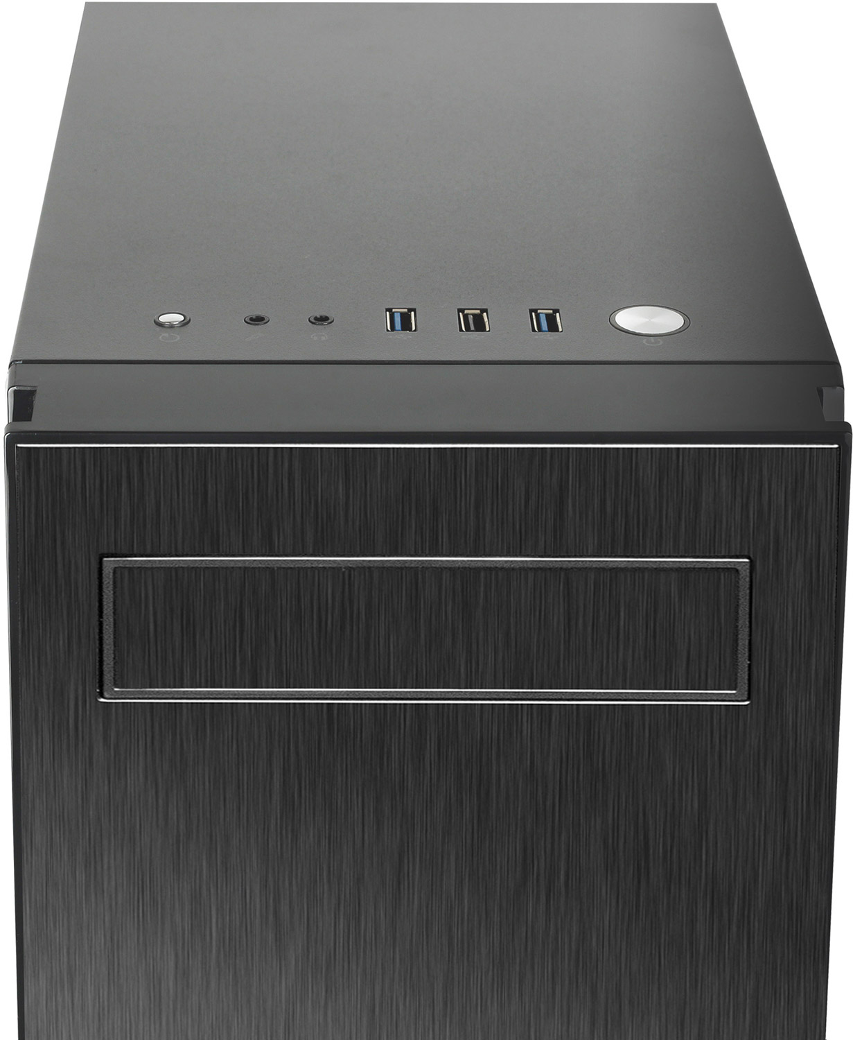 Корпус Chieftec HAWK ATX, без БЖ, Black (AL-02B-OP) Чорний на малюнкі №7