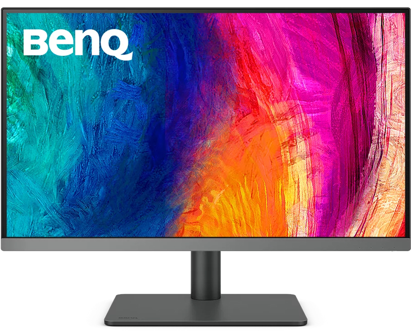 TFT 27" BenQ PD2706U, 4K UHD, IPS, 99% sRGB, HDR10, HDMI, DP, USB-C, USB-hub, HAS, колонки