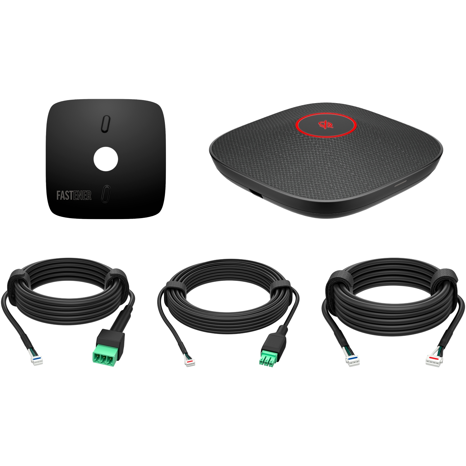 Мікрофон настільний Poly Studio A2, 4х Uni-mic, радіус 4.3м, 2x Euroblock, чорний (B22X6AA) на малюнкі №7