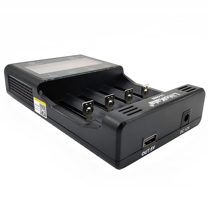 Зарядний пристрій LiitoKala Lii-500S, 4x(Lion/NiMH/NiCd), Power Bank, discharge function, display (Lii-500S) на малюнкі №3
